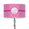 Square Weave 12" Drum Lamp Shade - Poly-film (Personalized)