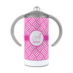 Square Weave 12 oz Stainless Steel Sippy Cup (Personalized)
