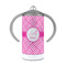 Square Weave 12 oz Stainless Steel Sippy Cups - FRONT