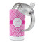 Square Weave 12 oz Stainless Steel Sippy Cups - Top Off