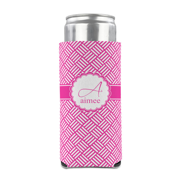 Square Weave 12oz Tall Can Sleeve - FRONT (on can)