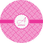 Square Weave Multipurpose Round Labels - 2" (Personalized)