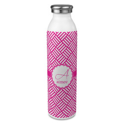 Square Weave 20oz Stainless Steel Water Bottle - Full Print (Personalized)