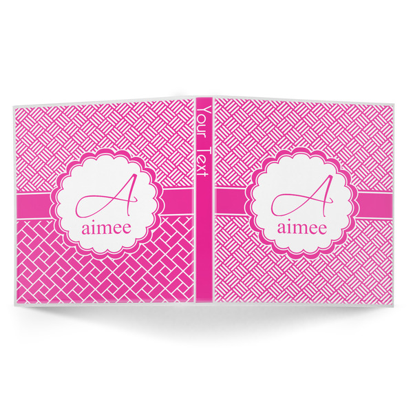 Square Weave 3-Ring Binder Approval- 1in