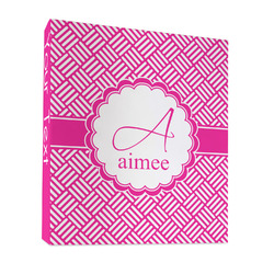 Square Weave 3 Ring Binder - Full Wrap - 1" (Personalized)