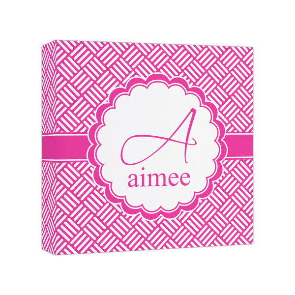 Custom Square Weave Canvas Print - 8x8 (Personalized)