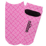 Square Weave Adult Ankle Socks (Personalized)