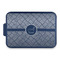 Square Weave Aluminum Baking Pan with Navy Lid (Personalized)