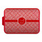 Square Weave Aluminum Baking Pan with Red Lid (Personalized)