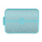 Square Weave Aluminum Baking Pan with Teal Lid (Personalized)