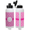 Square Weave Aluminum Water Bottle - White APPROVAL