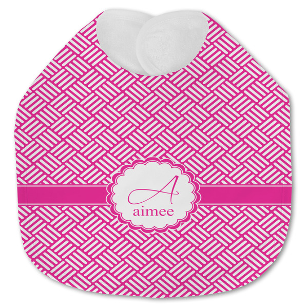 Square Weave Baby Bib - AFT closed