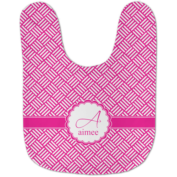 Square Weave Baby Bib - AFT flat