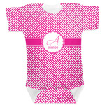Square Weave Baby Bodysuit (Personalized)