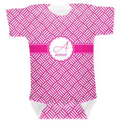 Square Weave Baby Bodysuit (Personalized)