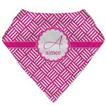 Square Weave Bandana Bib (Personalized)