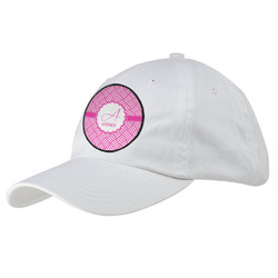 Square Weave Baseball Cap - White (Personalized)