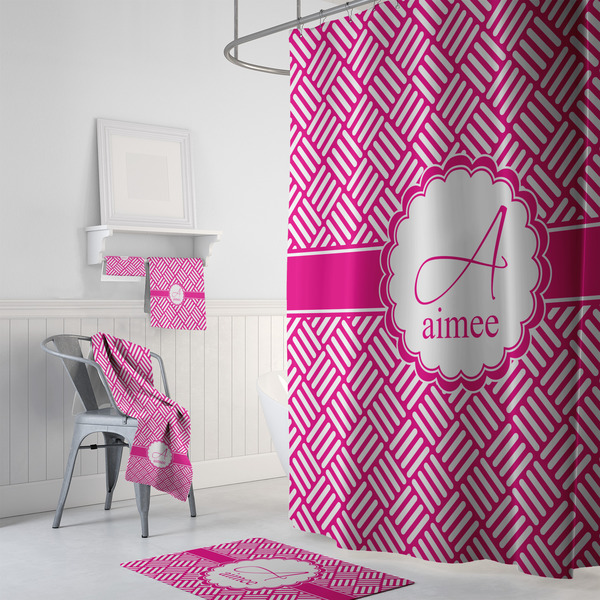 Square Weave Bath Towel Sets - 3-piece - In Context