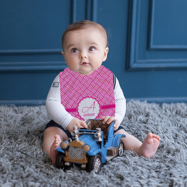 Square Weave Bib Lifestyle Boy