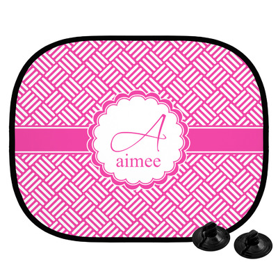 Square Weave Car Side Window Sun Shade (Personalized)