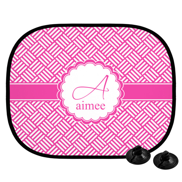 Custom Square Weave Car Side Window Sun Shade (Personalized)