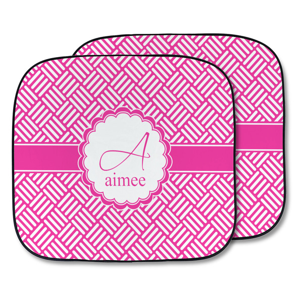 Custom Square Weave Car Sun Shade - Two Piece (Personalized)