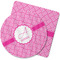 Square Weave Rubber Backed Coaster (Personalized)