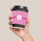 Square Weave Coffee Cup Sleeve - LIFESTYLE