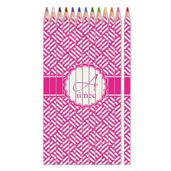 Custom Square Weave Colored Pencils (Personalized)