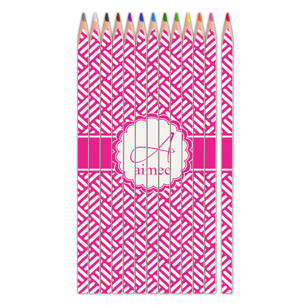 Custom Square Weave Colored Pencils (Personalized)