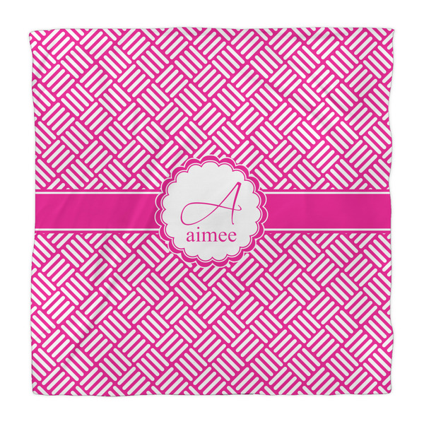 Square Weave Comforter - Queen - Front