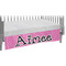 Square Weave Crib Skirt w/ Name and Initial