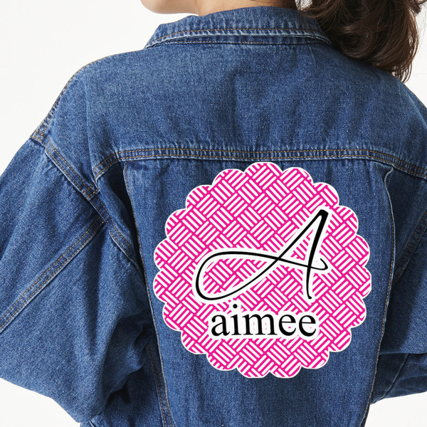 Custom Square Weave Twill Iron On Patch - Custom Shape - 3XL (Personalized)