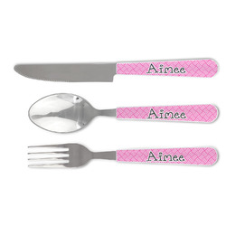 Square Weave Cutlery Set (Personalized)