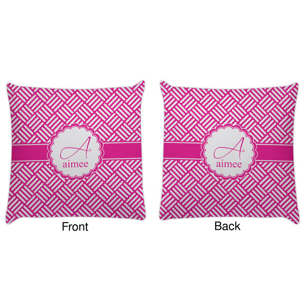 Square Weave Decorative Pillow Case - Approval