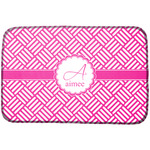 Square Weave Dish Drying Mat w/ Name and Initial