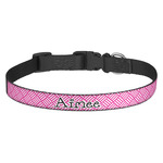 Square Weave Dog Collar (Personalized)