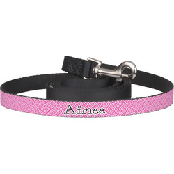 Square Weave Dog Leash (Personalized)