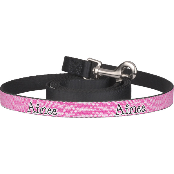 Custom Square Weave Dog Leash (Personalized)