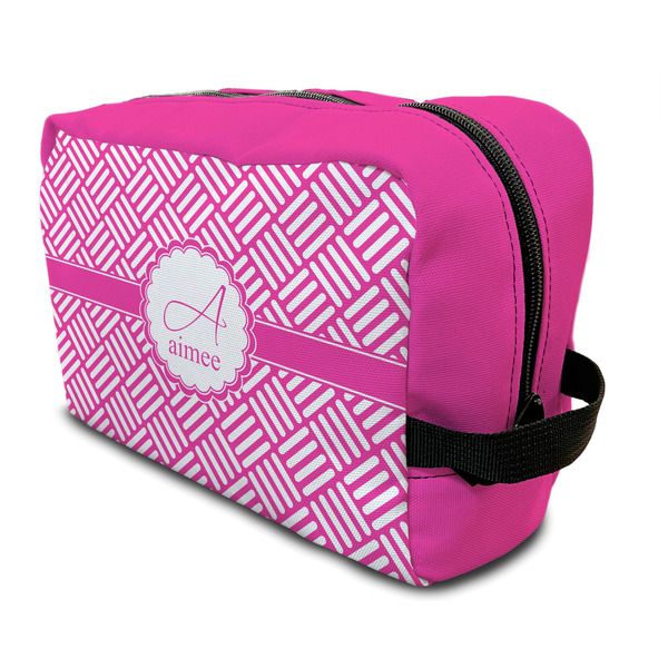 Custom Square Weave Toiletry Bag / Dopp Kit (Personalized)