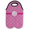 Square Weave Double Wine Tote - Flat (new)