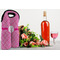 Square Weave Double Wine Tote - LIFESTYLE (new)