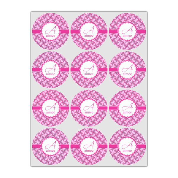 Square Weave Drink Topper - Small - Set of 12