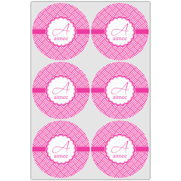 Square Weave Drink Topper - XLarge - Set of 6