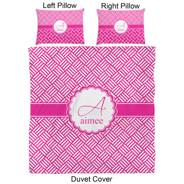 Square Weave Duvet Cover Set - Queen - Approval