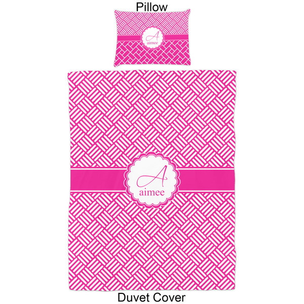 Square Weave Duvet Cover Set - Twin - Approval