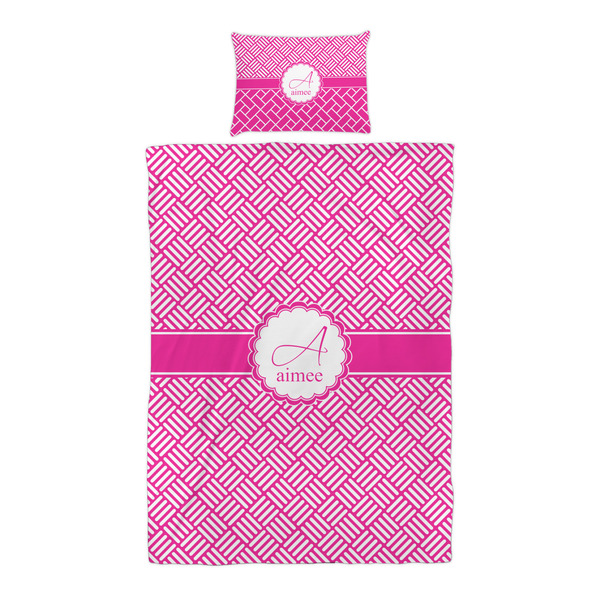 Square Weave Duvet Cover Set - Twin XL - Alt Approval