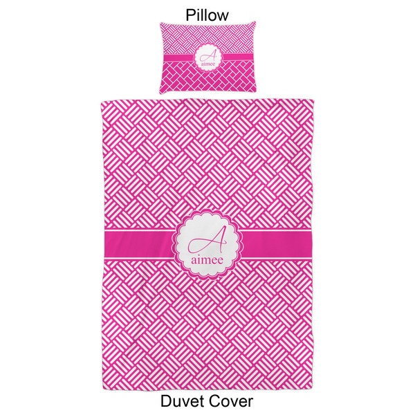 Square Weave Duvet Cover Set - Twin XL - Approval