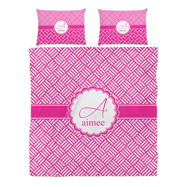 Square Weave Duvet cover Set - Queen - Alt Approval