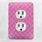 Square Weave Electric Outlet Plate - LIFESTYLE